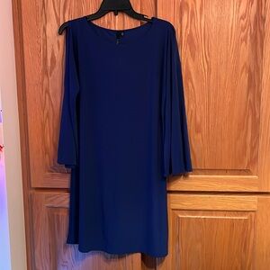 MLK Navy Blue Cocktail Dress